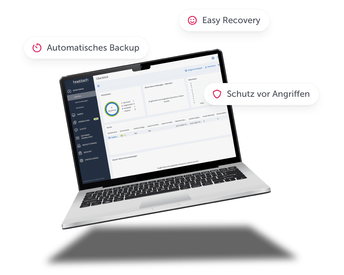 Backup & Protect: Daten sicher in der Cloud speichern